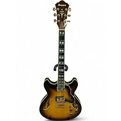 Used Ibanez AS153A Artstar Sunburst Hollow Body Electric Guitar