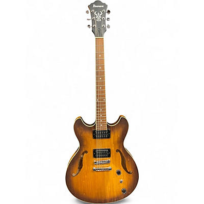Used Ibanez AS53 Artcore Faded Tobacco Hollow Body Electric Guitar