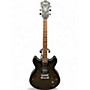 Used Ibanez AS53 FLAT TRANSPARENT BLACK Hollow Body Electric Guitar FLAT TRANSPARENT BLACK