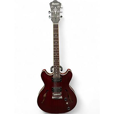 Used Ibanez AS53 Maroon Hollow Body Electric Guitar