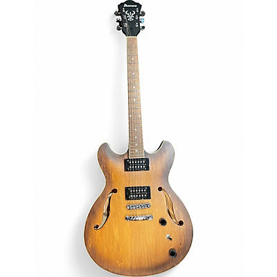 Used Ibanez AS53-TF 5B-05 NATURAL BURST Hollow Body Electric Guitar