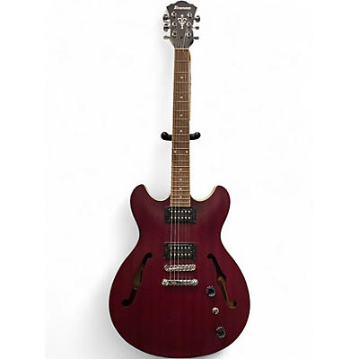 Used Ibanez AS53 TRF Trans Red Hollow Body Electric Guitar