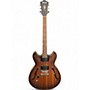 Used Ibanez AS53L Tobacco Hollow Body Electric Guitar Tobacco
