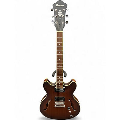 Used Ibanez AS53TF SATIN BROWN Hollow Body Electric Guitar