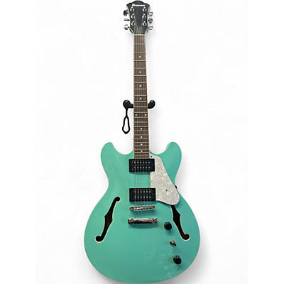Used Ibanez AS63 Seafoam Green Hollow Body Electric Guitar