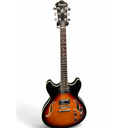 Used Ibanez AS73 Artcore 3 Color Sunburst Hollow Body Electric Guitar 3 Color Sunburst