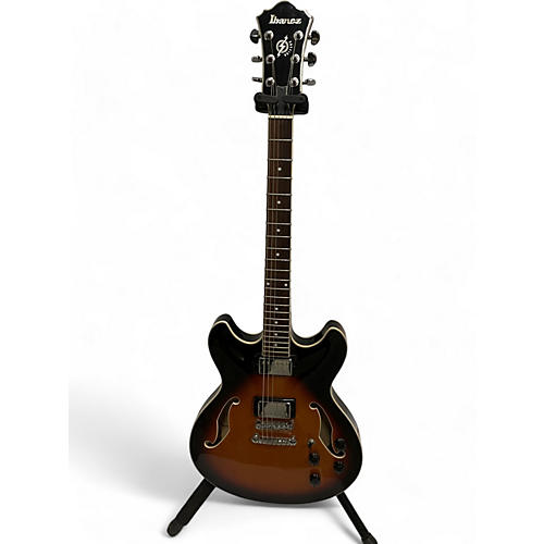 Ibanez Used Ibanez AS73 Artcore 3 Tone Sunburst Hollow Body Electric Guitar 3 Tone Sunburst