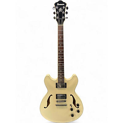 Used Ibanez AS73 Artcore Antique Ivory Hollow Body Electric Guitar
