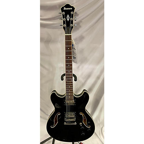 Ibanez Used Ibanez AS73 Artcore Black Hollow Body Electric Guitar Black