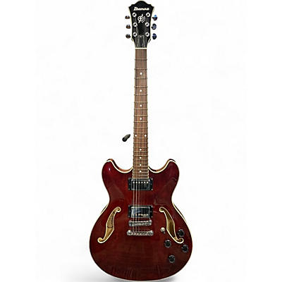 Used Ibanez AS73 Artcore Burgundy Hollow Body Electric Guitar