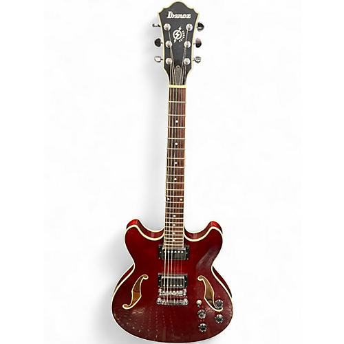 Used Ibanez AS73 Artcore Cherry Hollow Body Electric Guitar Cherry