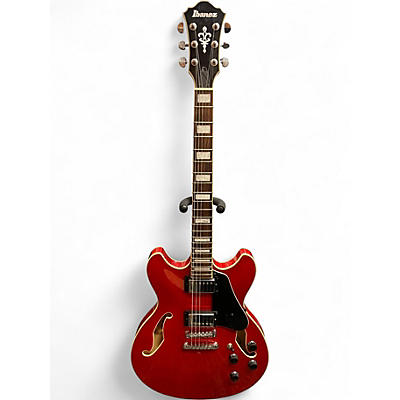 Used Ibanez AS73 Artcore Cherry Hollow Body Electric Guitar
