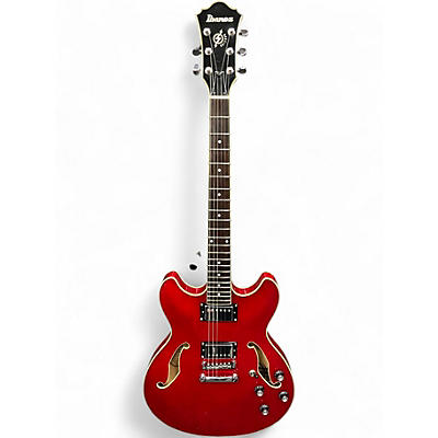 Used Ibanez AS73 Artcore Cherry Hollow Body Electric Guitar
