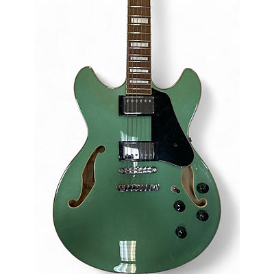 Ibanez Used Ibanez AS73 Artcore Green Hollow Body Electric Guitar