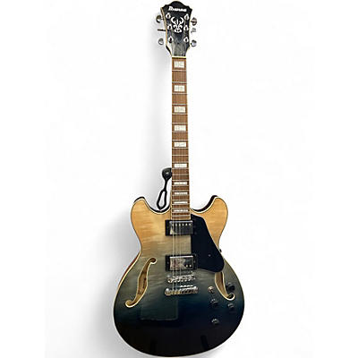 Used Ibanez AS73 Artcore INDIGO BURST Hollow Body Electric Guitar