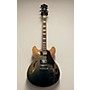 Used Ibanez Used Ibanez AS73 Artcore Indago Fade Hollow Body Electric Guitar indago fade