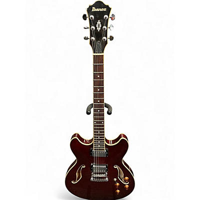 Used Ibanez AS73 Artcore Maroon Hollow Body Electric Guitar