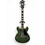 Used Ibanez AS73 Artcore Olive Hollow Body Electric Guitar Olive