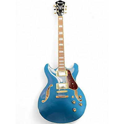 Used Ibanez AS73 Artcore Pelham Blue Hollow Body Electric Guitar