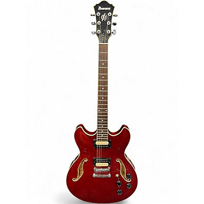 Used Ibanez AS73 Artcore Red Hollow Body Electric Guitar