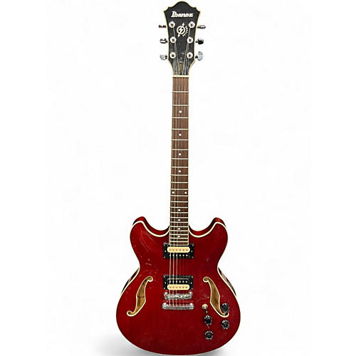 Used Ibanez AS73 Artcore Red Hollow Body Electric Guitar Red