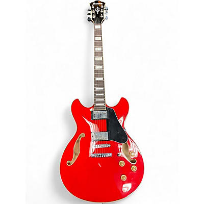 Used Ibanez AS73 Artcore Red Hollow Body Electric Guitar