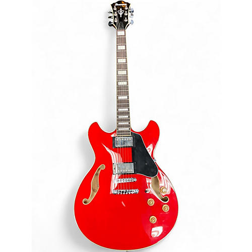 Used Ibanez AS73 Artcore Red Hollow Body Electric Guitar Red