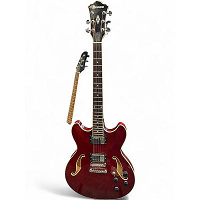 Used Ibanez AS73 Artcore Red Hollow Body Electric Guitar