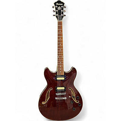 Used Ibanez AS73 Artcore Red Hollow Body Electric Guitar