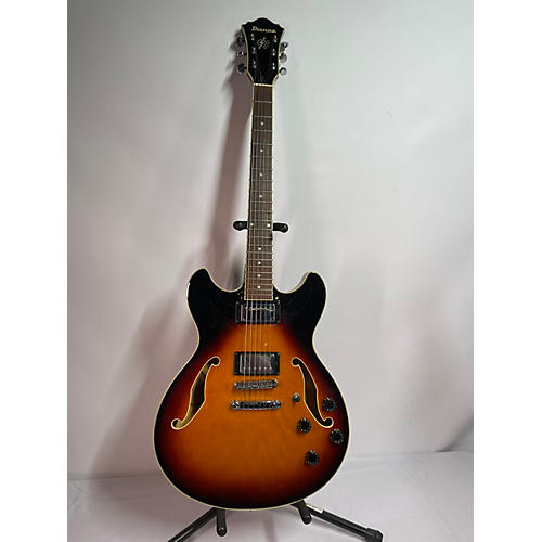 Ibanez Used Ibanez AS73 Artcore Sunburst Hollow Body Electric Guitar Sunburst