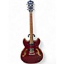 Used Ibanez AS73 Artcore TRANSPARENT CHERRY RED Hollow Body Electric Guitar TRANSPARENT CHERRY RED