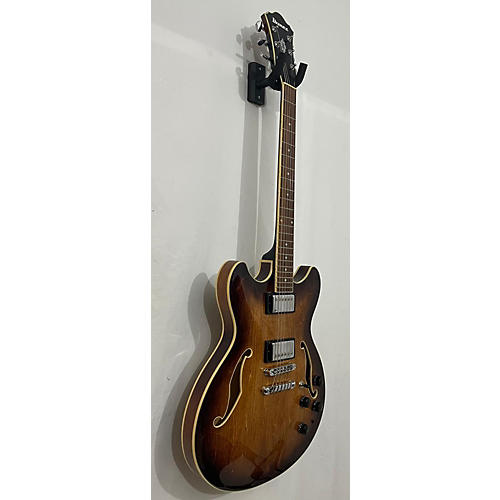 Ibanez Used Ibanez AS73 Artcore Tobacco Sunburst Hollow Body Electric Guitar Tobacco Sunburst