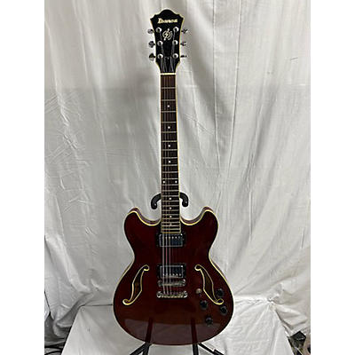 Ibanez Used Ibanez AS73 Artcore Trans Red Hollow Body Electric Guitar