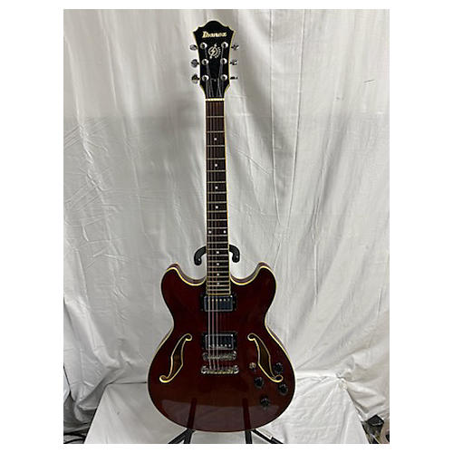 Ibanez Used Ibanez AS73 Artcore Trans Red Hollow Body Electric Guitar Trans Red