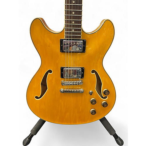 Used Ibanez AS73 Artcore Vintage Natural Hollow Body Electric Guitar Vintage Natural