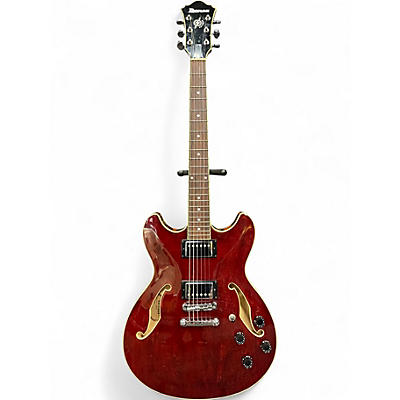 Used Ibanez AS73 Artcore red Hollow Body Electric Guitar