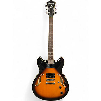 Used Ibanez AS73 BS 1201 Sunburst Hollow Body Electric Guitar