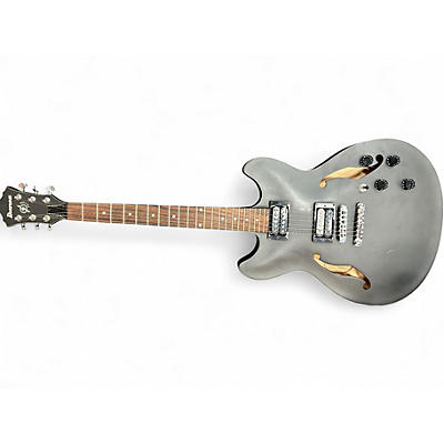 Used Ibanez AS73 Satin Black Hollow Body Electric Guitar