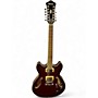 Used Ibanez AS7312 12 String Artcore Wine Red Hollow Body Electric Guitar Wine Red