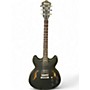 Used Ibanez AS73B Artcore Black Hollow Body Electric Guitar Black