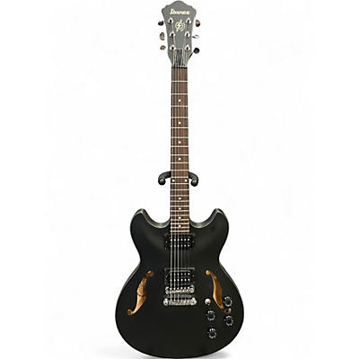 Used Ibanez AS73B Artcore Flat Black Hollow Body Electric Guitar