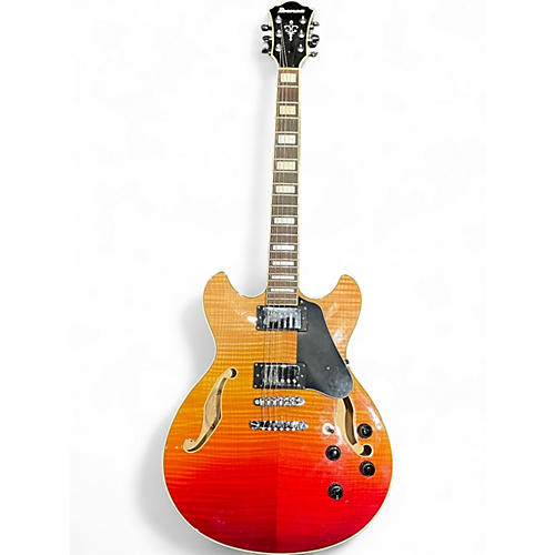 Used Ibanez AS73FM-TAF FLAME MAPLE Solid Body Electric Guitar FLAME MAPLE