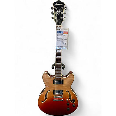 Used Ibanez AS73FM TRANSPARENT AUTUMN FADE Hollow Body Electric Guitar
