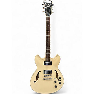Used Ibanez AS73G Antique Ivory Hollow Body Electric Guitar