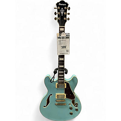 Used Ibanez AS73G BLUE Hollow Body Electric Guitar