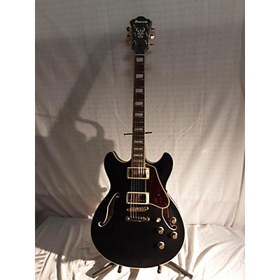 Ibanez Used Ibanez AS73G Black Hollow Body Electric Guitar