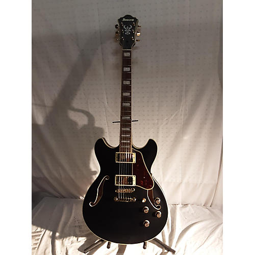 Ibanez Used Ibanez AS73G Black Hollow Body Electric Guitar Black