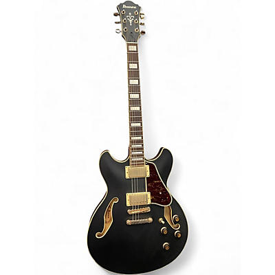 Used Ibanez AS73G Black Hollow Body Electric Guitar