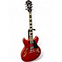 Used Ibanez AS73G Candy Apple Red Hollow Body Electric Guitar Candy Apple Red