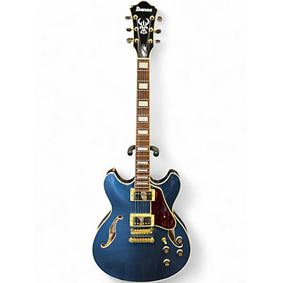 Used Ibanez AS73G PRUSSIAN BLUE Hollow Body Electric Guitar